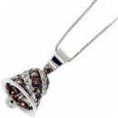 18k Diamond bell Pendant. An 18ct Gold fancy Diamond pendant. 18k Diamond bell Pendant. An 18ct Gold fancy Diamond pendant.