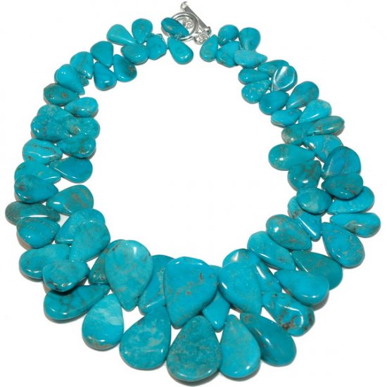 Turquoise necklace - Click Image to Close