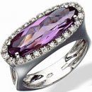 Amethyst and Diamond ring Amethyst and Diamond ring