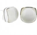 18ct White Gold Ialino Quartz Earrings- Gorgeous! 18ct White Gold Ialino Quartz Earrings- Gorgeous!