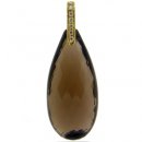 Smokey Quartz and Diamond Pendant Smokey Quartz and Diamond Pendant