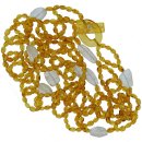 Aquamarine and amber necklace Aquamarine and amber necklace
