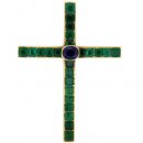 Vintage Emerald and Sapphire cross Vintage Emerald and Sapphire cross