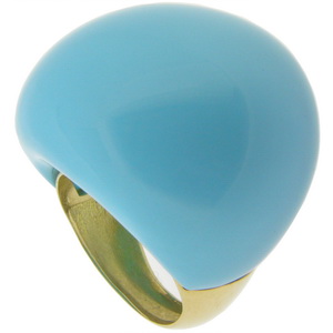 Turquoise Alma Ring 18ct gold - Click Image to Close