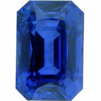 Loose Octagon Ceylon Sapphire - Click Image to Close
