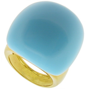 Turquoise Matis Ring 18ct - Click Image to Close