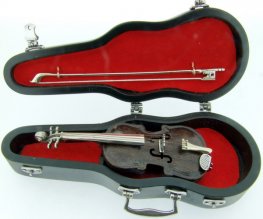 Italian violin and case