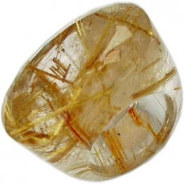 Faceted Oval Rutilated Quartz Ring
