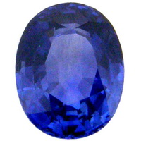 A Fine loose Oval Sapphire